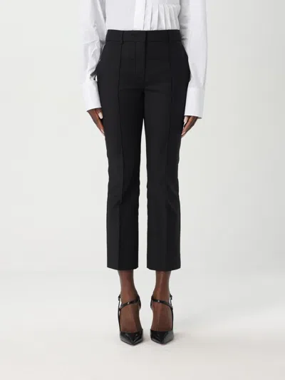 SPORTMAX PANTS SPORTMAX WOMAN COLOR BLACK,G52641002