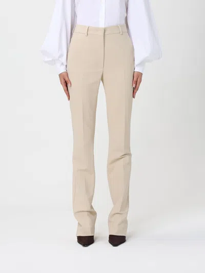 Sportmax Pants  Woman Color Ivory In Brown