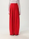 Sportmax Pantalone  Donna Colore Rosso In Red