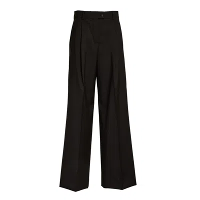 Sportmax Trousers Woman In Black