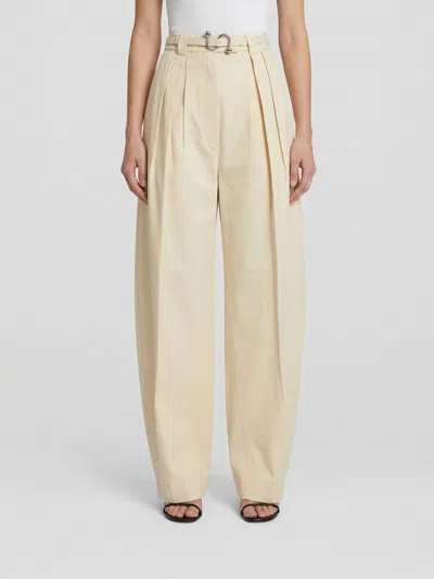 Sportmax Pants  Woman Color Yellow
