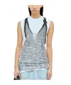 Sportmax Pattern Printed Vest In Multicolor