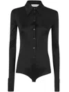 Sportmax Pear Body Shirt Clothing In Black