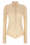 Sportmax Woman Bodysuit Ivory Size L Viscose