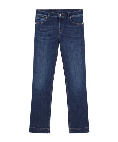 Sportmax Perfect Fit Flared Jeans In Blue