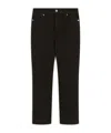 Sportmax Perfect-fit Mini Flare Jeans In Black