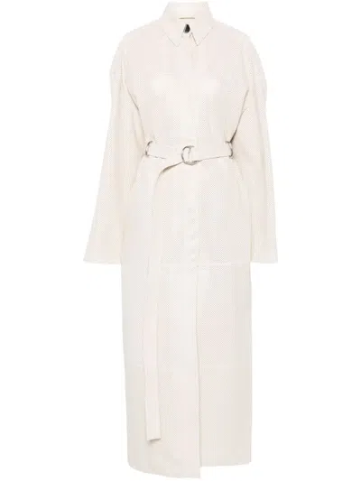 SPORTMAX PERFORATED COAT