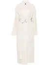 Sportmax Antiope1234 Coats And Trench Coats White In Neutral