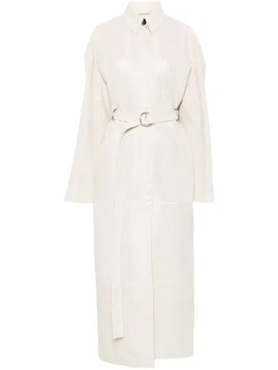 SPORTMAX PERFORATED COAT