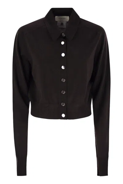 SPORTMAX SPORTMAX PERSEO - WOOL CARDIGAN
