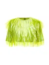Sportmax Green Petalo Top