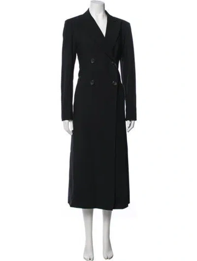 Pre-owned Sportmax Pianosa Virgin Wool Blazer W/ Tags In Black