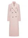 Sportmax Comune Tailored Coat In Pink