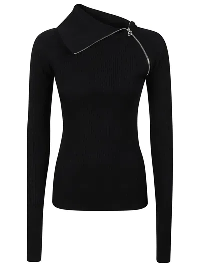 SPORTMAX PINNA ZIPPED SWEATER