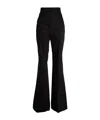 Sportmax Plain Colour Casual Trousers In Black