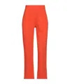 Sportmax Plain Colour Flared Trouser In Red