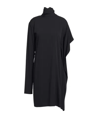 Sportmax Plain Colour Short Dresses In Gray