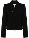 Sportmax Plava Bomber Jacket In Black