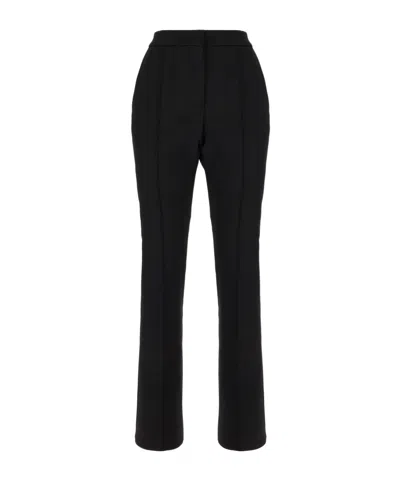 Sportmax Pleated Casual Pants In Black