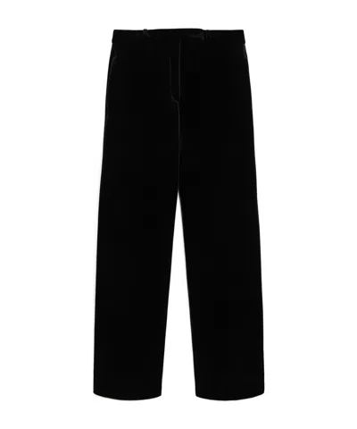 Sportmax Pleated Casual Pants In Black