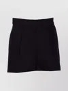 Sportmax Pleated Front Shorts Side Pockets