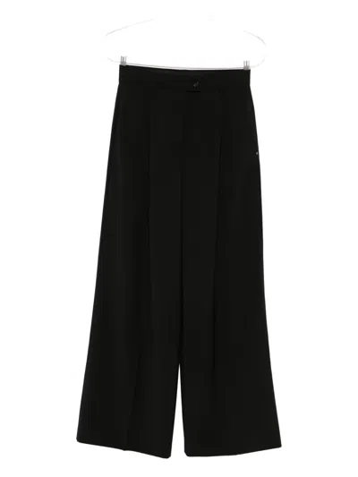 Sportmax Pleated Wide-leg Trousers