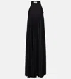 Sportmax Knee Length Dress Open Back In Schwarz