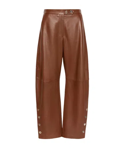Sportmax Pocket Casual Pants In Brown