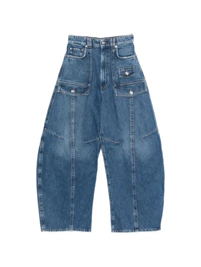 Sportmax Pocket Jeans In Blue