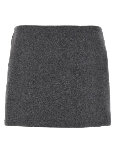 SPORTMAX POGGIO SKIRTS GRAY