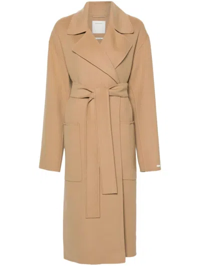 SPORTMAX POLKA BELTED COAT