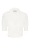 Sportmax White Shaker Polo In White