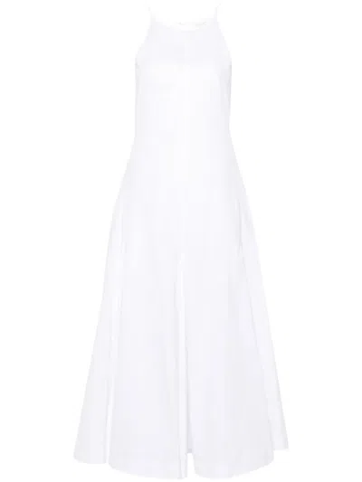 Sportmax Cactus Cotton Maxi Dress In Black