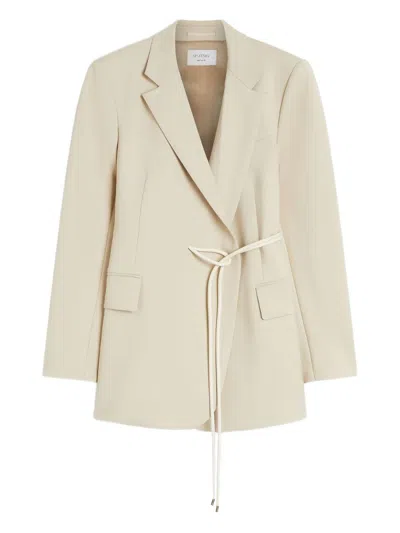 Sportmax Pre Coats Ivory In Neutral