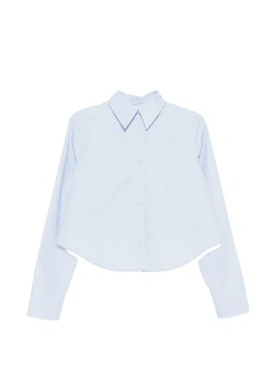 Sportmax Pre Shirts Clear Blue