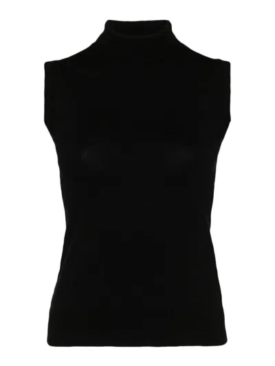 Sportmax Pullover In Black