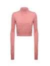 Sportmax Pure Cashmere Sweater In Pink