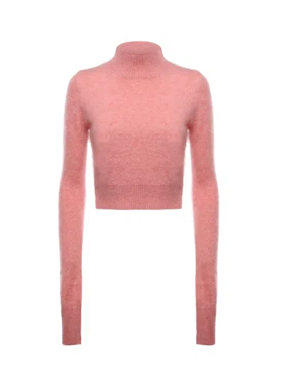 Sportmax Pure Cashmere Sweater In Pink