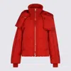 Sportmax Red Glizia Down Jacket In Red