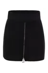 Sportmax Refolo - Wool And Cashmere Skirt In Black