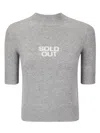 Sportmax Renon Short-sleeved Sweater In Avio