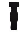 Sportmax Abito Feritos In Maglia Con Spalle Scoperte In Black