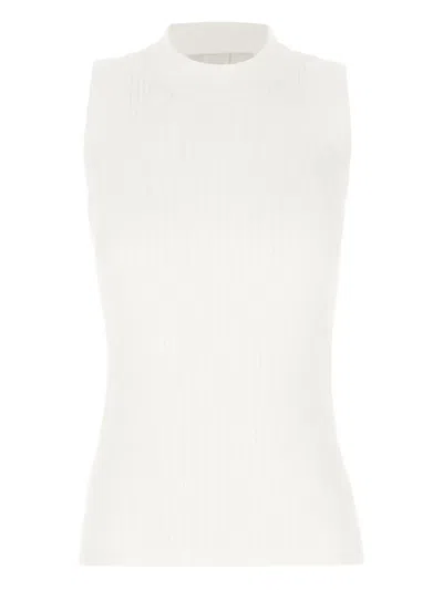 SPORTMAX RIBBED-KNIT TANK TOP