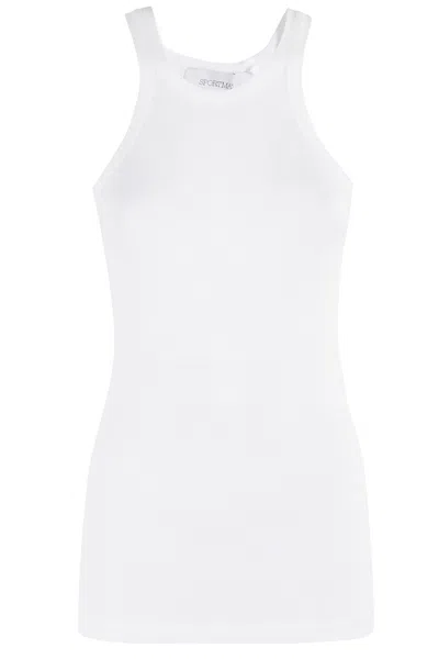 SPORTMAX RIBBED TANK TOP