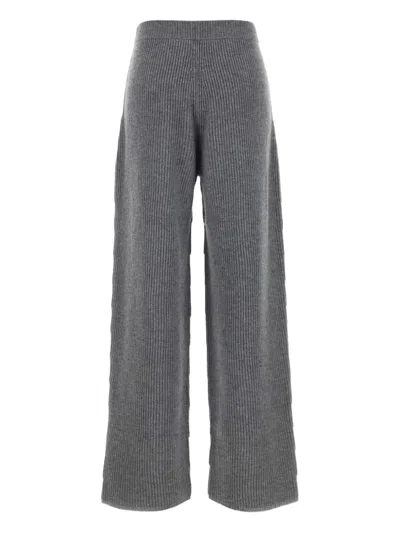 SPORTMAX RIBBED TROUSERS