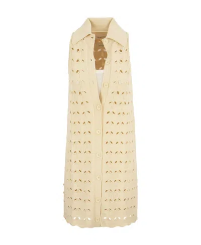 SPORTMAX SPORTMAX RIVOLO CROCHET DRESS