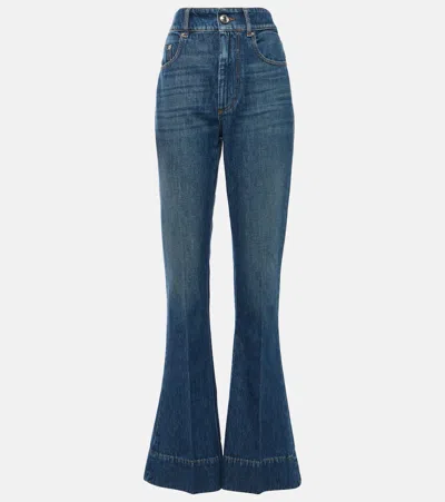 Sportmax Robinia Blue Cotton Jeans