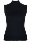 Sportmax Ardenza Knitted Top In Blue