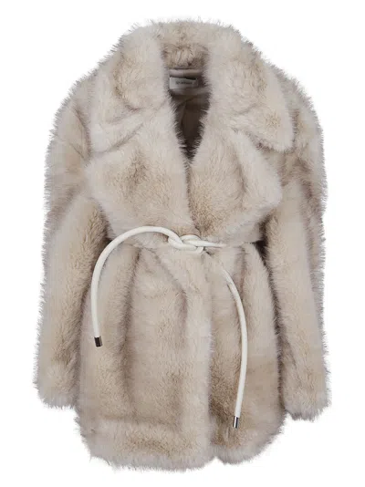 Sportmax Rosaria Cappotto-giacco.jers. In Neutral