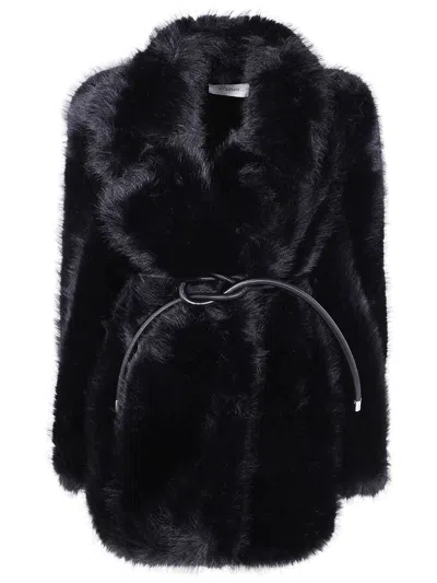 SPORTMAX SPORTMAX "ROSARIA" MAXI FUR CLOTHING